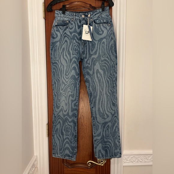 Lovers & Friends Reece High Rise Slim Straight - Picture 5 of 8